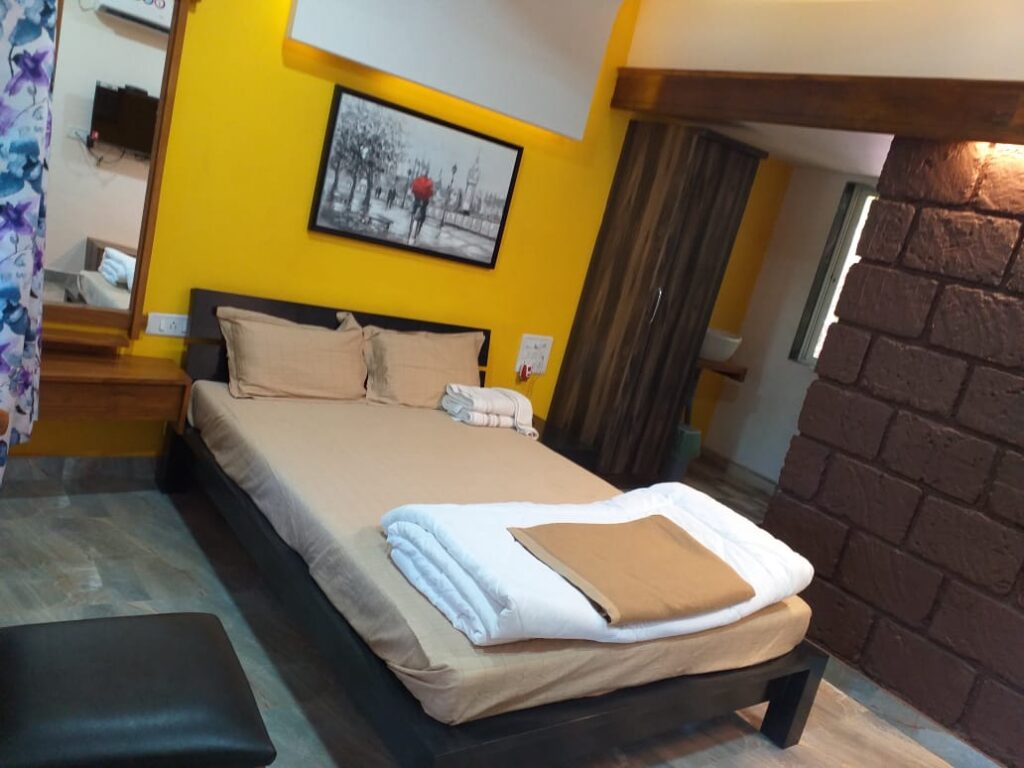 Double Deluxe room at Vihang resort