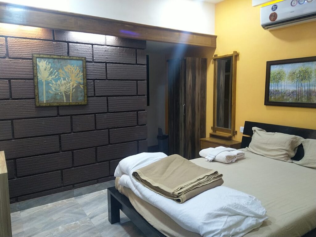 Double Deluxe room at Vihang resort